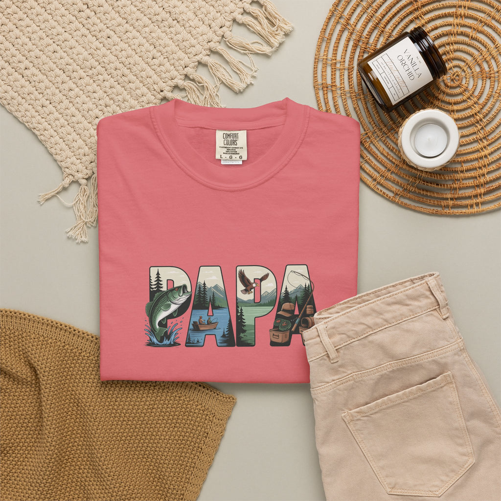 Papa Fishing T-Shirt