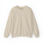 Minimal Embroidered Wave - Crewneck Sweatshirt