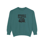 Spooky Camper Sweatshirt: Retro Trailer Halloween Pullover