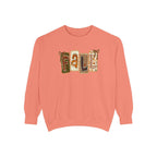 Patch Letter Sweatshirt for Crisp Fall Evenings